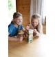 Wooden Tumbling Tower Game - Gold & Green - View 8