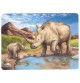Mini Wooden Savannah Animals Jigsaw Puzzle - 24 Pieces - View 4