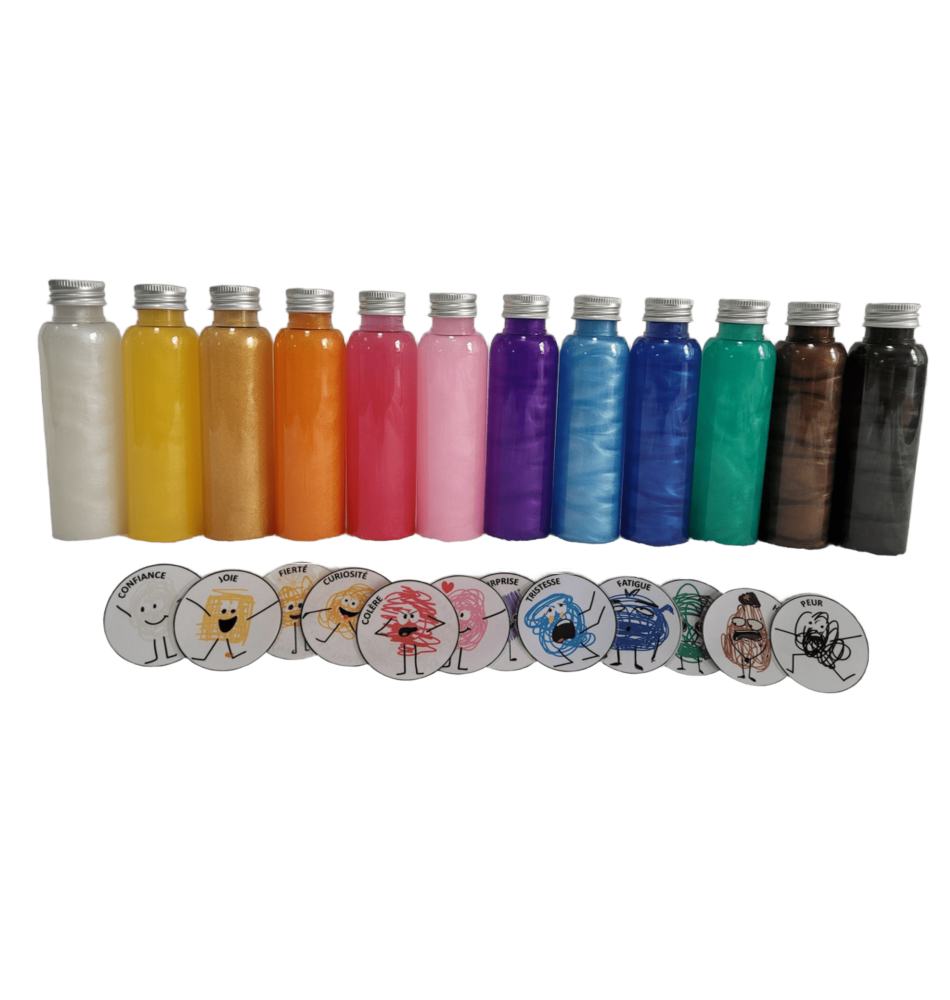 Pschiiit Sensory Calm-Down Bottle for Children