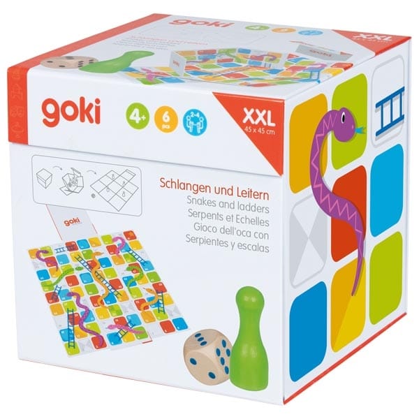 Large Snakes and Ladders Game – XXL Board with 81 Squares - View 3