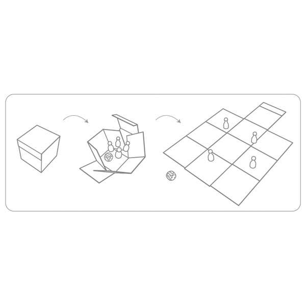 Large Snakes and Ladders Game – XXL Board with 81 Squares - View 4